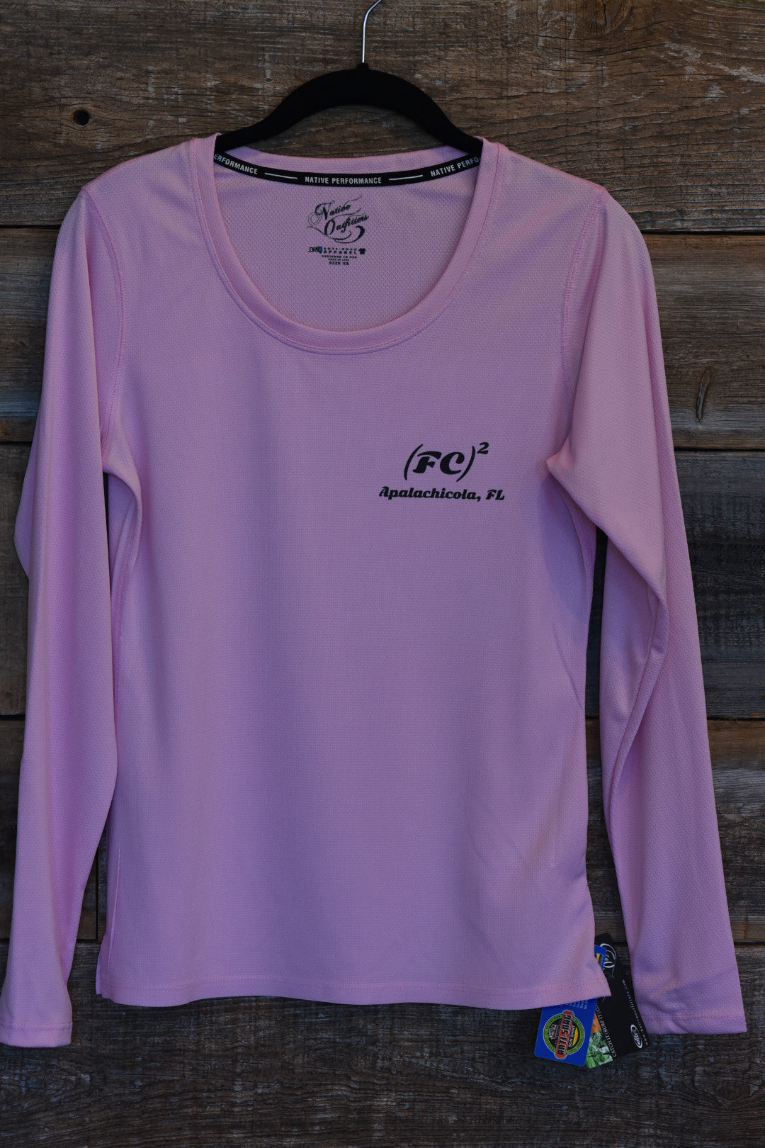 Forgotten Coast Fly Company Women's Performance Shirt X-Large / Pink