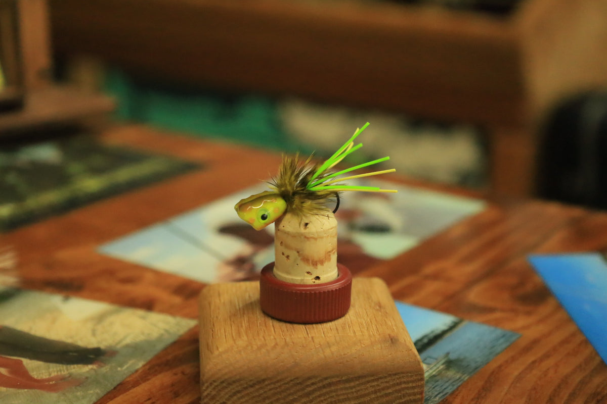 Double barrel popper fly