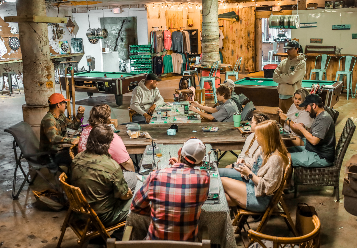 November Fly tying