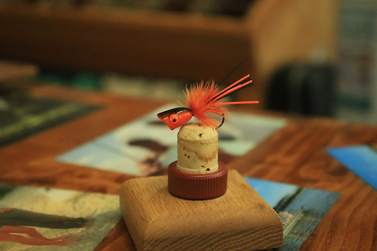Double barrel popper fly