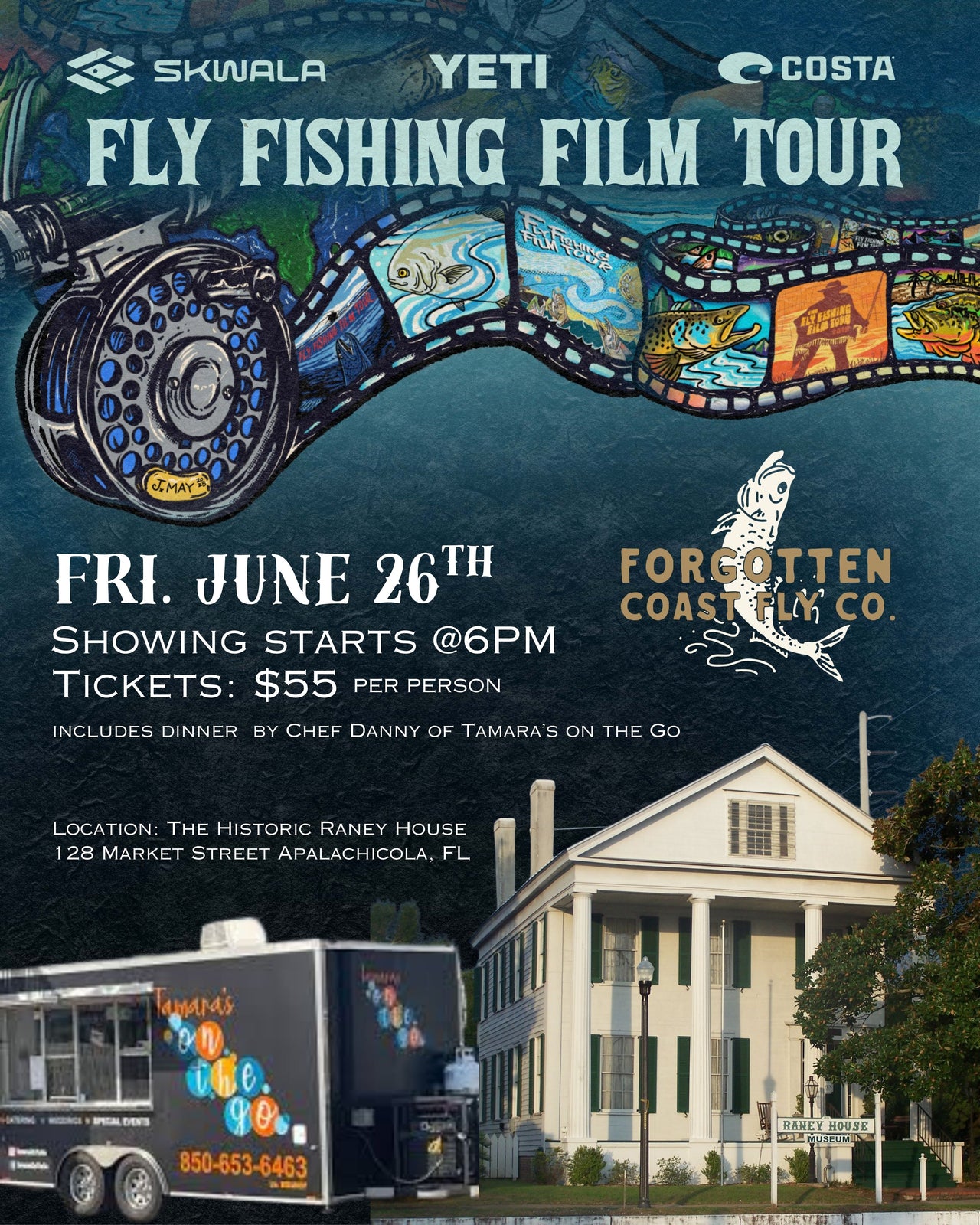 F3T Fly Fishing Film Tour w/dinner ticket