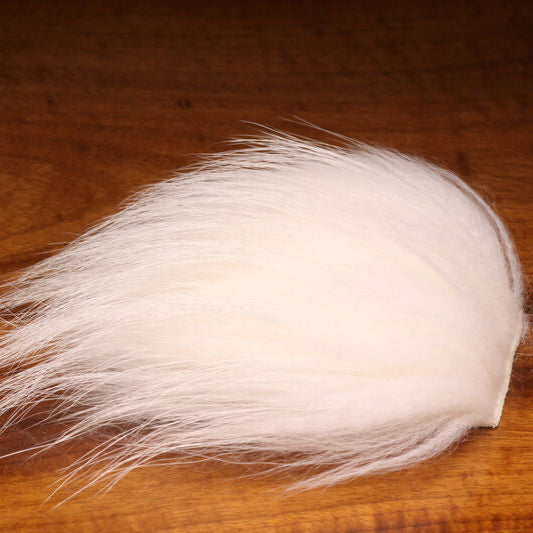 Finnish Raccoon Fur Piece White