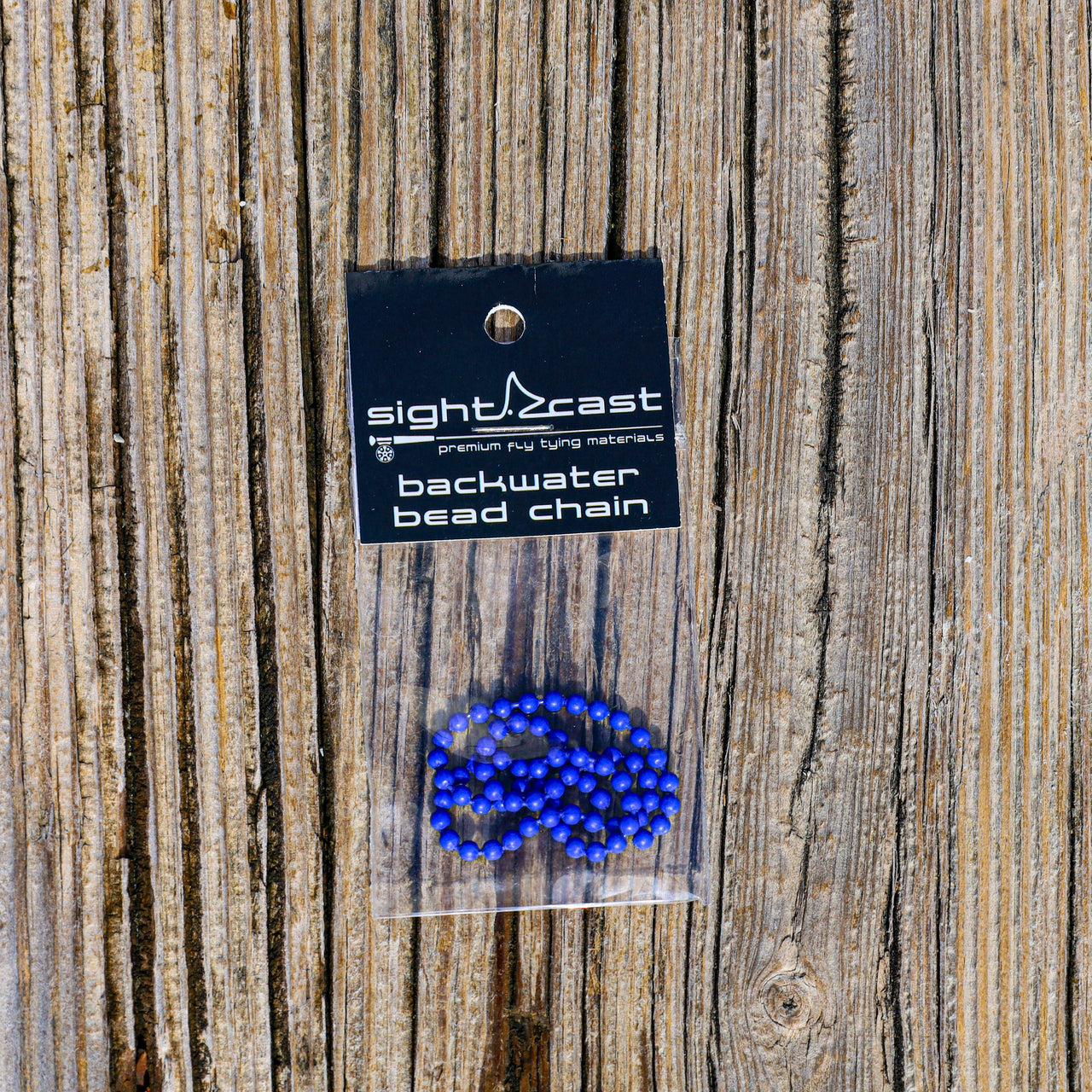 backwater bead chain- medium (3.2mm) purple