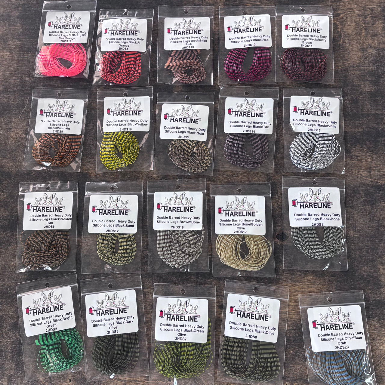 Double Barred Heavy Duty Silicone Legs