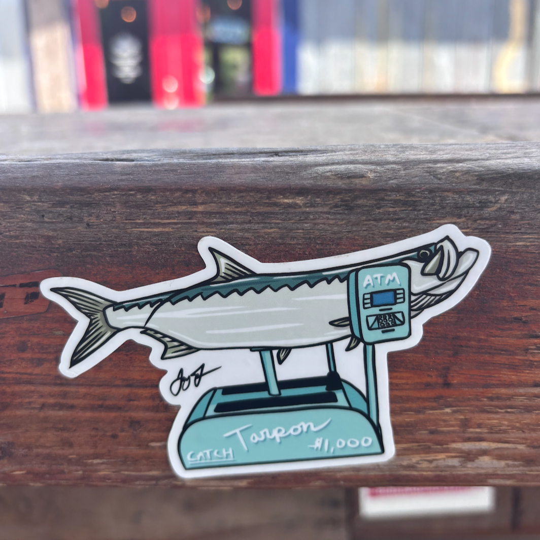 Tarpon Ride Sticker