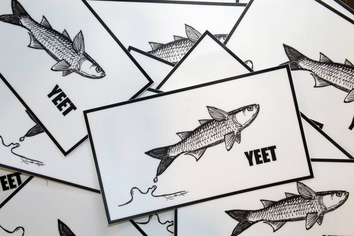 Yeet Mullet Sticker