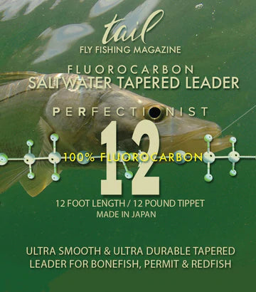 Perfectionist Fluorocarbon Tapered Leader